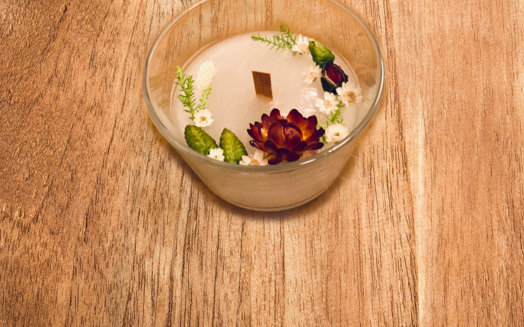 Pachnące zajęcia z produkcji świec botanicznych 29.03.2020